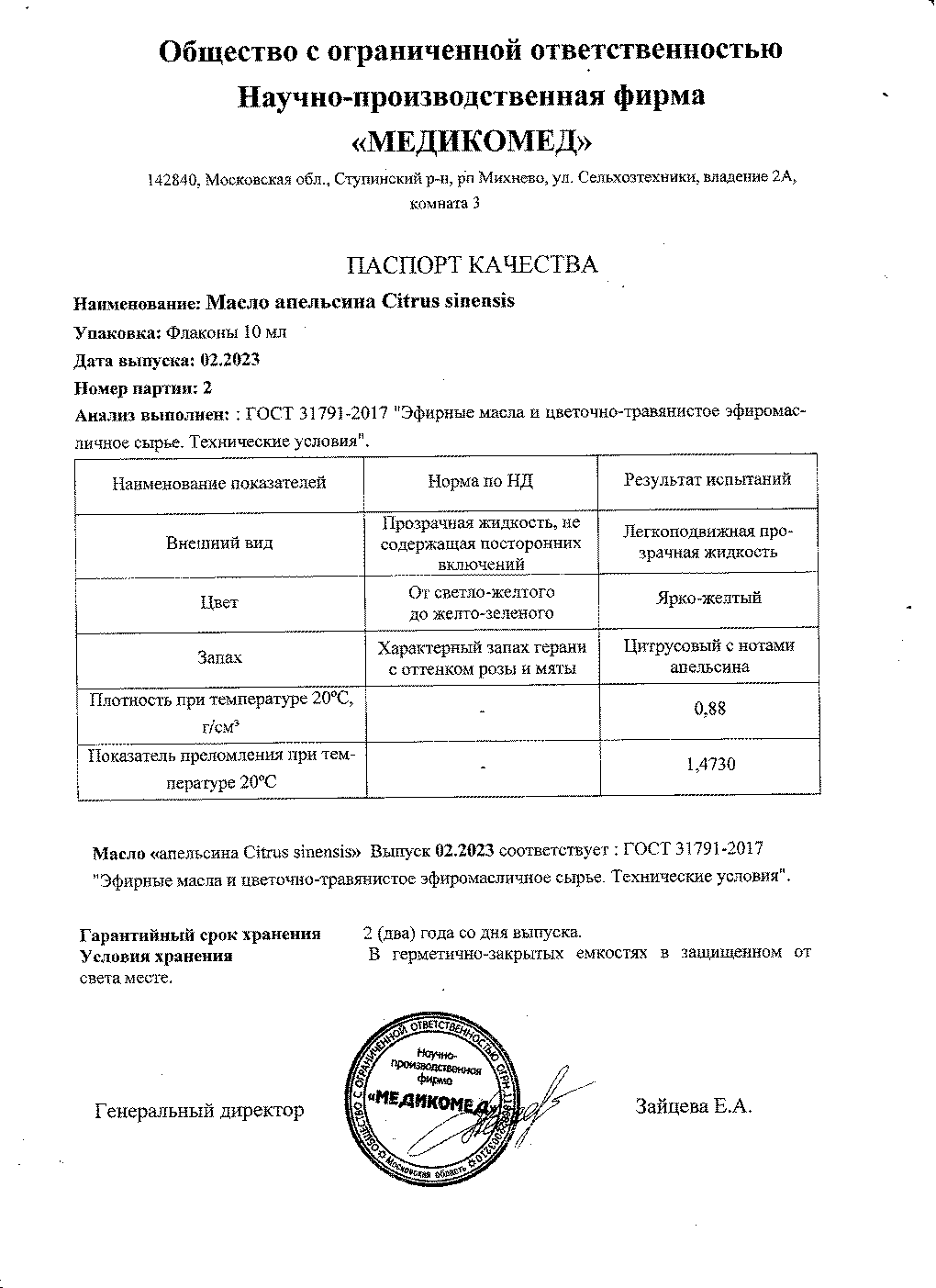 Паспорт №022023